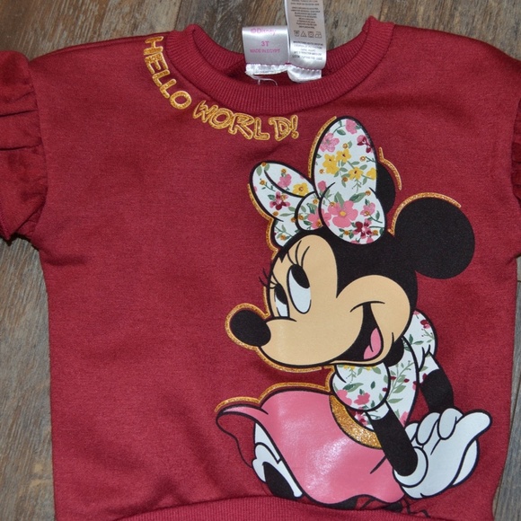 Disney Minnie Mouse Sweatshirt - Picture 4 of 5